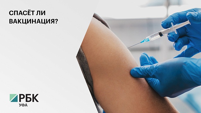В Башкортостане 4% всех госпитализированных с Covid-19 составляют вакцинированные пациенты