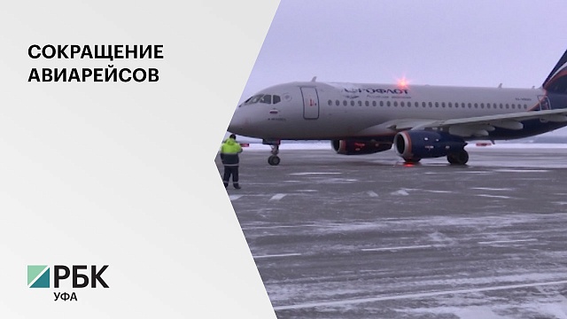 Крупные авиаперевозчики сократили частоту рейсов из Уфы в Москву