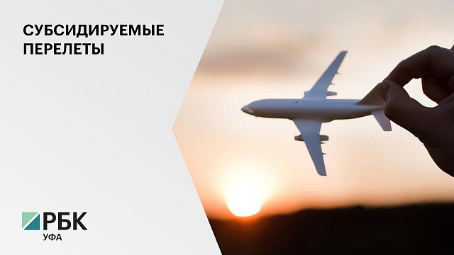 В Башкортостане число субсидируемых авиаперелетов сократили до шести