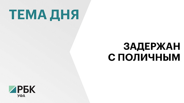 Сотрудники ФСБ РБ задержали уроженца Центральной Азии с крупной партией наркотических средств