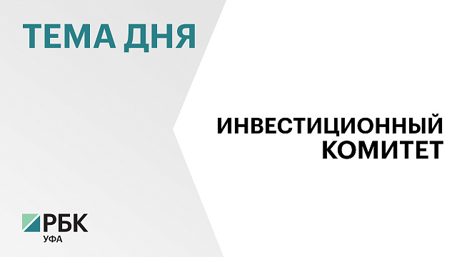 Инвесткомитет Башкортостана одобрил 96 проектов на 120 млрд рублей в 2024 г.