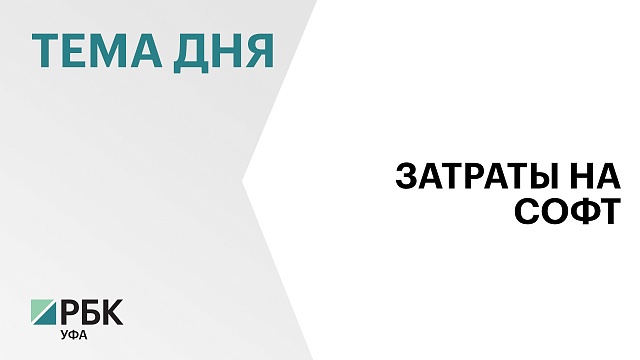 В 2023 г. предприятия Башкортостана направили на разработку и приобретение софта ₽1,6 млрд