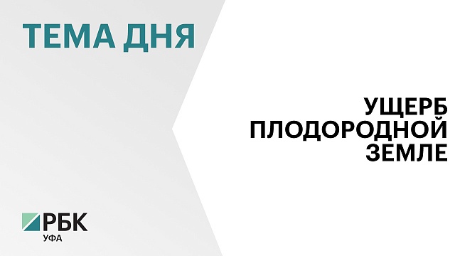 Добывающая компания нанесла ущерб плодородным землям Башкортостана на ₽105 млн