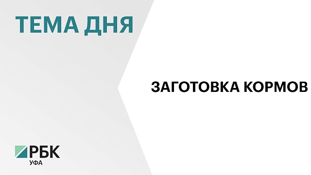 В Башкортостане аграрии заготовили 950 тысяч тонн кормов, или 43 % от потребности региона