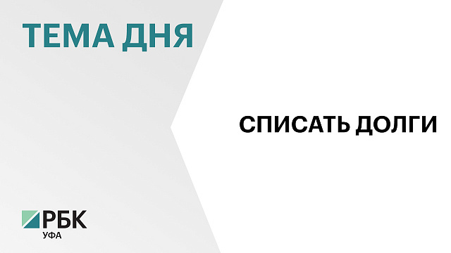Башкортостан предложил списывать просроченные долги всем участникам СВО