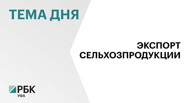 Более трети всего экспорта АПК в Башкортостане приходится на Индию
