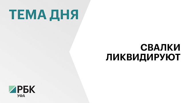 Несанкционированные свалки Башкортостана ликвидируют в 2026 г.