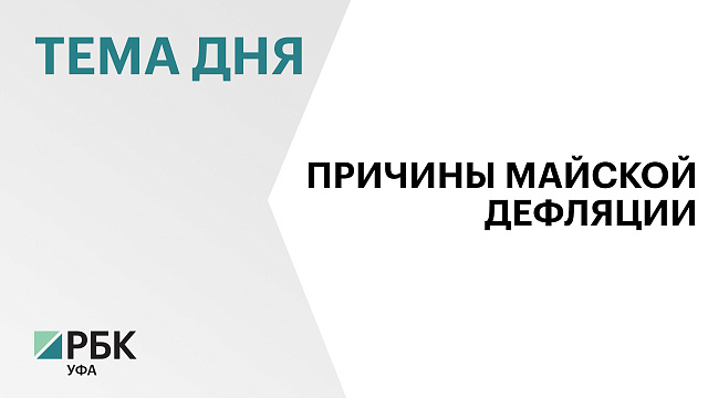 В Башкортостане годовая инфляция в мае замедлилась с 6,2% до 5,2%