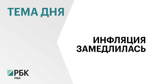 Годовая инфляция в Башкортостане замедлилась до 7,98% по итогам сентября