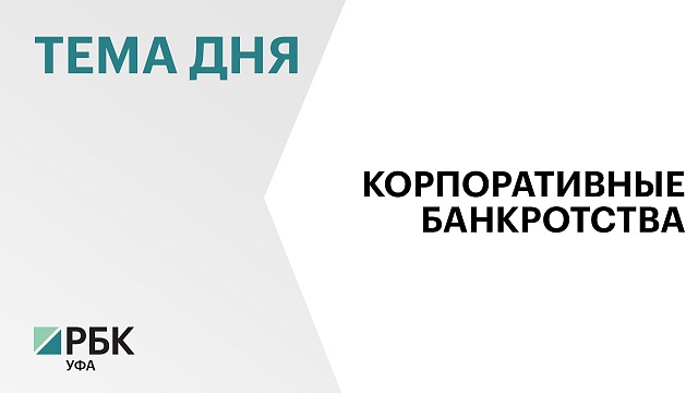 Количество корпоративных банкротств в Башкортостане сократилось на 16,4%