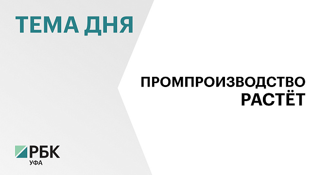 В Башкортостане промышленное производство выросло на 3,8%