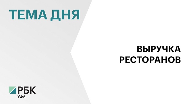 Оборот общественного питания в Башкортостане в январе—августе 2023 г. составил более ₽24 млрд