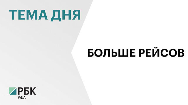 Из Уфы могут вернуть круглогодичные прямые рейсы в Минск
