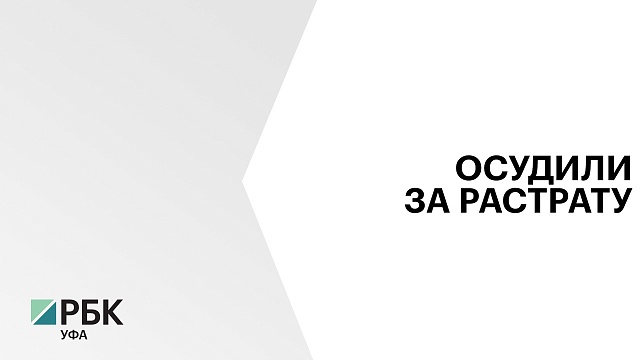 Депутат Горсовета Уфы получил условный срок и денежный штраф за растрату средств и незаконную прослушку