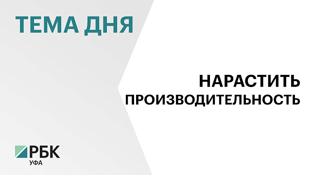 Башкортостан готов выступить пилотом в пересмотре подходов к повышению производительности труда