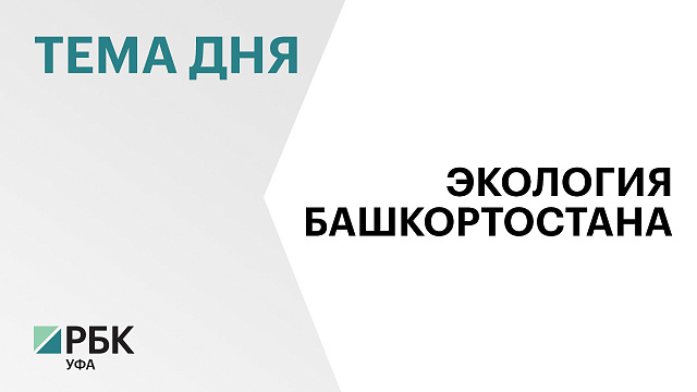 В 2024 г. на реализацию госпрограммы «Экология и природные ресурсы Башкортостана» направили ₽850 млн