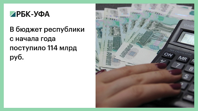 В бюджет республики с начала года поступило 114 млрд руб.