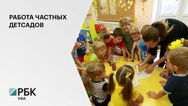 В Уфе начали работать 14 частных детских садов в 6 районах города