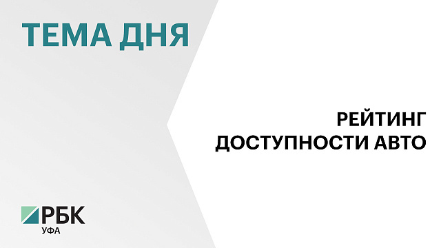 В Башкортостане 16 % семей могут позволить себе купить в кредит недорогой новый автомобиль
