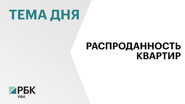 Средняя распроданность квартир в новостройках Башкортостана составляет 41 %