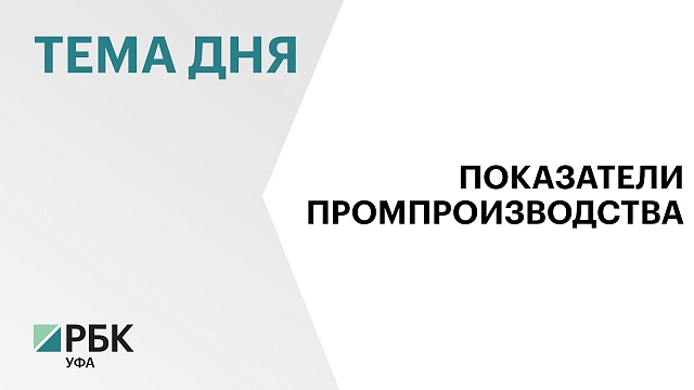 Промпроизводство в Башкортостане за первую половину 2024 года выросло почти на 6% к январю-июню 2023-го