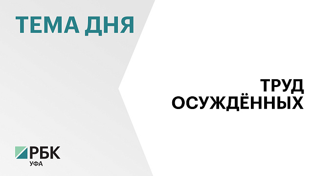 В Башкортостане осуждённые произвели товары и услуги на ₽1,3 млрд 