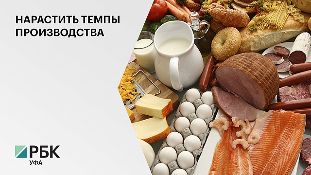 Радий Хабиров поручил увеличить производство продуктов питания